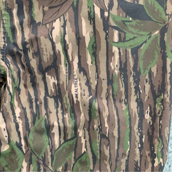 Vintage 10X Gore-Tex Real Tree Camo Hunting Rain Pants Men - Size XL Waist 40-42 - Picture 7 of 16